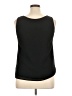Coldwater Creek 100% Polyester Black Sleeveless Top Size 14 - photo 2