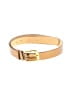 Tanner 100% Leather Gold Belt Size L - photo 1