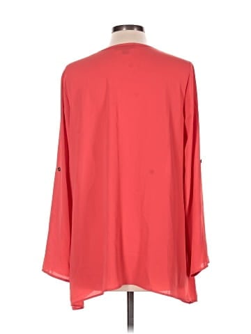 Karen Kane Long Sleeve Blouse (view 2)