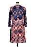 AGB Paisley Blue Casual Dress Size M - photo 2