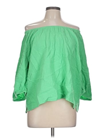 Caslon 3/4 Sleeve Blouse (view 1)