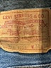 Levi's 100% Cotton Graphic Blue Denim Shorts Size 12 - photo 3