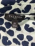 Talbots 100% Cotton Animal Print Blue Long Sleeve Button-Down Shirt Size 1X - photo 7