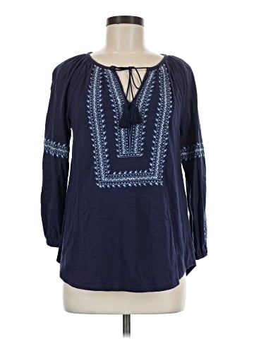 Soft Joie Long Sleeve Blouse (view 1)