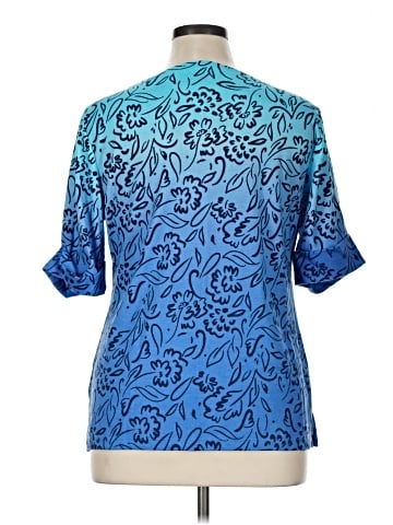 Karen Scott 3/4 Sleeve T-Shirt (view 2)