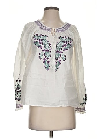 Karen Kane Long Sleeve Blouse (view 1)