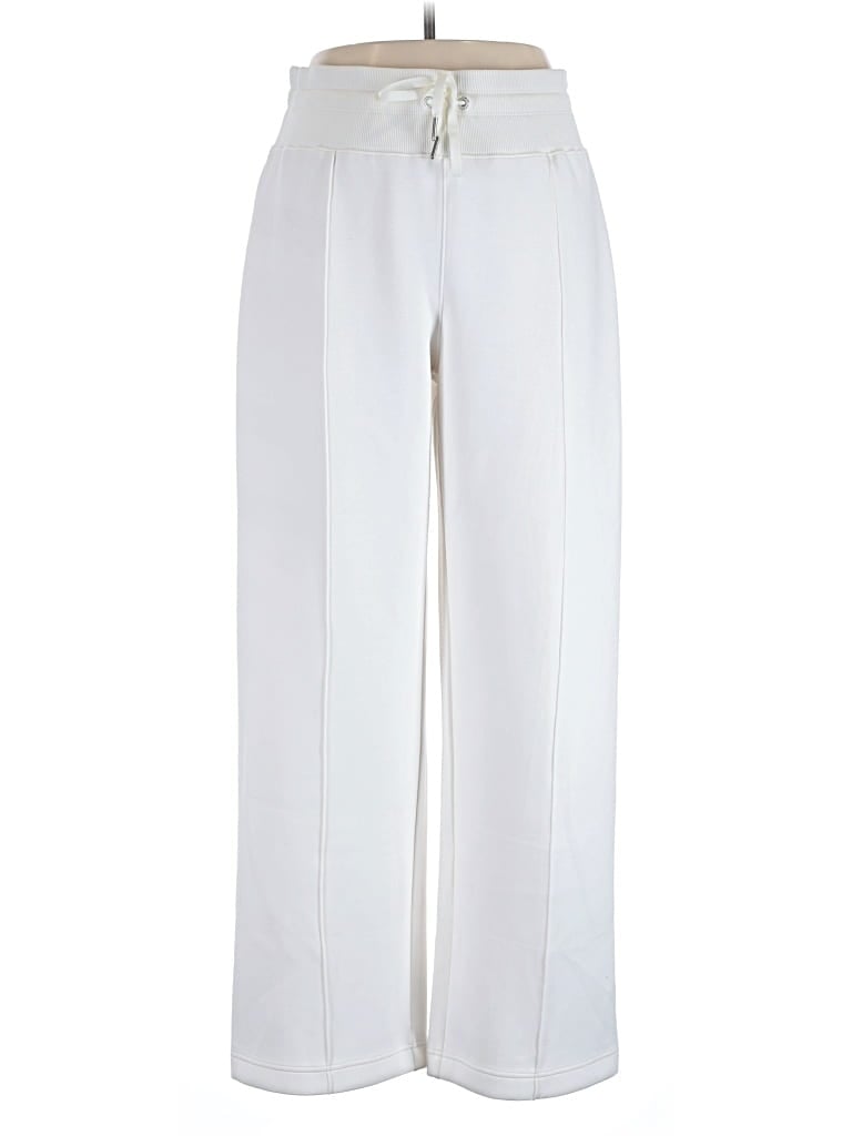 Pre-owned Spanx Track Pants In White