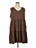 Unbranded Brown Casual Dress Size 2X - photo 1