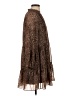 1.State 100% Polyester Animal Print Brown Casual Dress Size S - photo 4