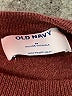 Old Navy Stripes Burgundy Pullover Sweater Size M - photo 7
