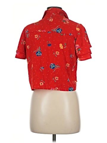 Zara TRF Short Sleeve Blouse (view 2)