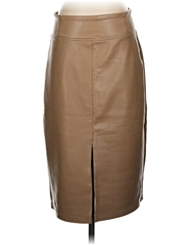 Laundry by Shelli Segal Faux Leather Skirt (view 1)