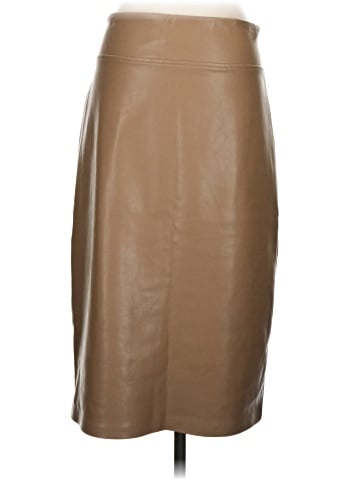 Laundry by Shelli Segal Faux Leather Skirt (view 2)