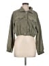 No Comment 100% Polyester Green Jacket Size M - photo 1