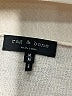 Rag & Bone 100% Merino Wool Color Block Black Ivory Pullover Sweater Size M - photo 7