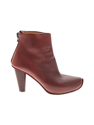 Acne Leather Ankle Boots (view 1)