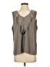 Calvin Klein Gray Sleeveless Blouse Size S (estimated) - photo 1
