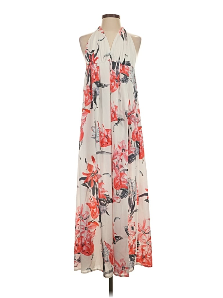 Pre-owned Simplee Casual Dress In Ivory