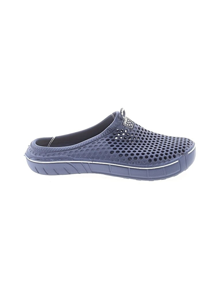 Pre-owned Assorted Brands Mule/clog In Blue