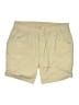 Catherines Solid Tan Khaki Shorts Size 2X - photo 1