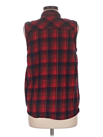 Topshop Sleeveless Button-Down Shirt (view 2)