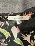 Pleione 100% Polyester Floral Black Short Sleeve Blouse Size L - photo 7