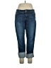 Kut from the Kloth Solid Blue Jeans Size 14 - photo 1