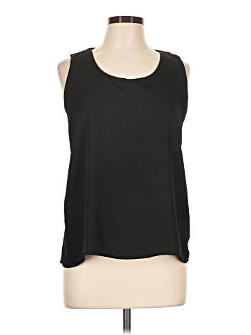 Ann Taylor Factory Sleeveless T-Shirt (view 1)
