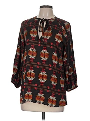 Tucker 3/4 Sleeve Blouse (view 1)