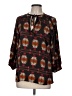 Tucker Brown 3/4 Sleeve Blouse Size M - photo 1