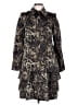 Moschino 100% Polyester Gold Trenchcoat Size 8 - photo 1