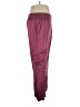 Cinq à Sept 100% Cupro Purple Cargo Pants Size XL - photo 4