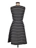 Talbots Stripes Black Casual Dress Size M - photo 2