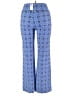 Helen Jon Print Blue Casual Pants Size XXL - photo 2