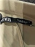 Zara 100% Polyester Green Cargo Pants Size S - photo 4