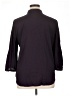 Ann Taylor 100% Polyester Purple 3/4 Sleeve Blouse Size XL - photo 2