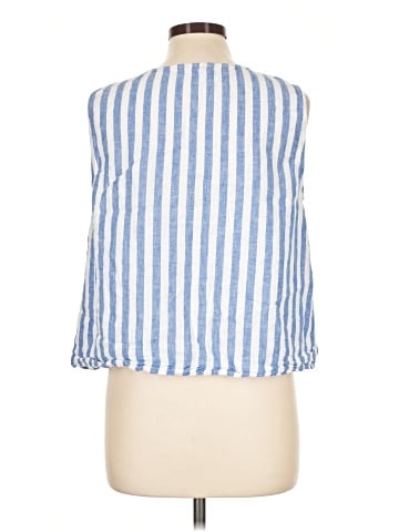 J.Crew Factory Store Sleeveless Button-Down Shirt (view 2)