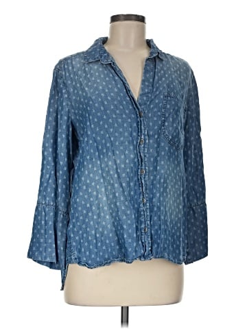 Cloth & Stone 3/4 Sleeve Button-Down Shirt (view 1)