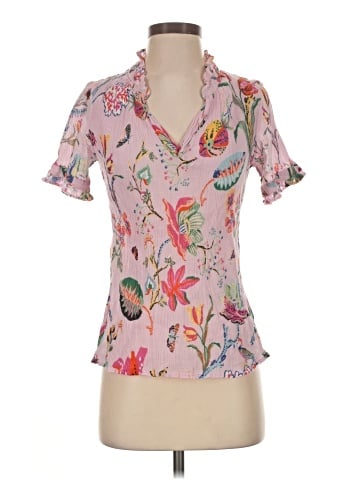 Banjanan Short Sleeve Blouse (view 1)