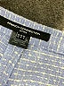 French Connection 100% Polyester Tweed Blue Skort Size 6 - photo 3
