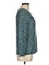 Boden 100% Tencel Teal Long Sleeve Top Size 8 - photo 4