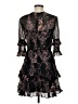 Keepsake 100% Polyester Black Cocktail Dress Size M - photo 2