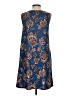 Apt. 9 Paisley Blue Casual Dress Size S - photo 2