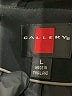 Gallery 100% Polyester Black Trenchcoat Size L - photo 6