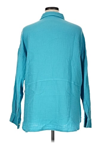 Lou & Grey Long Sleeve Button-Down Shirt (view 2)