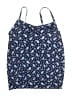 Lands' End Blue Swimsuit Top Size 8 - photo 1