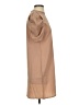Unbranded Solid Tan Casual Dress Size S - photo 4