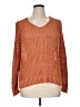 Ann Taylor LOFT Metallic Orange Pullover Sweater Size 16 - photo 1