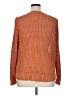 Ann Taylor LOFT Metallic Orange Pullover Sweater Size 16 - photo 2