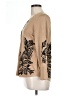Chico's Floral Tan Pullover Sweater Size L - photo 5